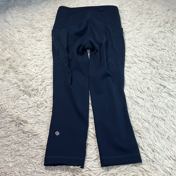 Lululemon Swift Speed High-Rise Crop 21" True Navy - Picture 6 of 8